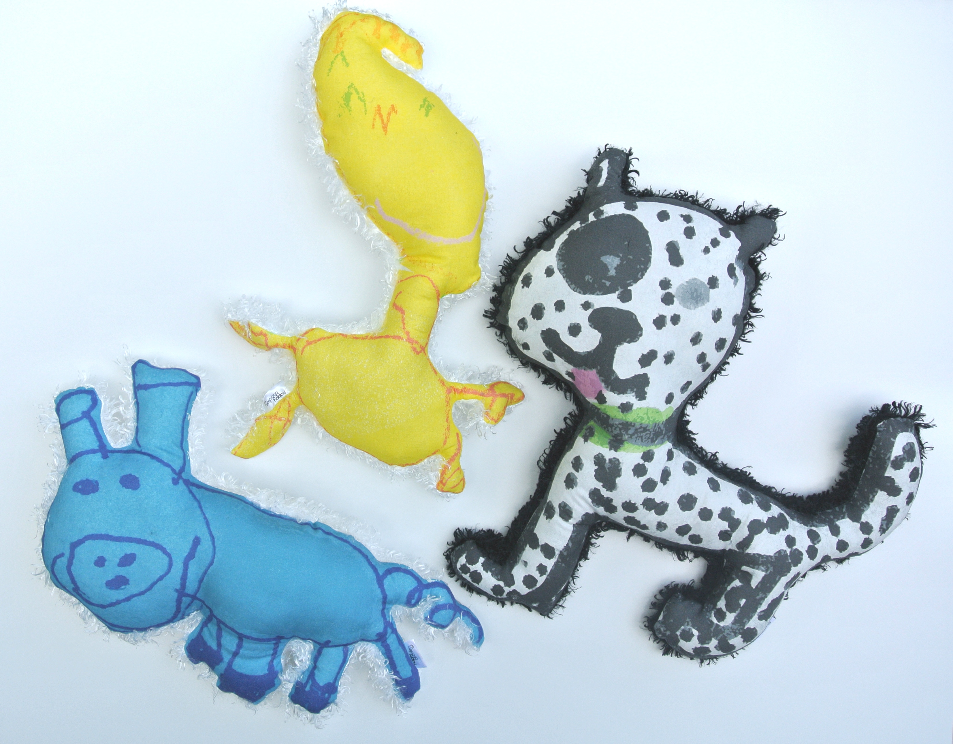 make your own stuffed animal from drawing